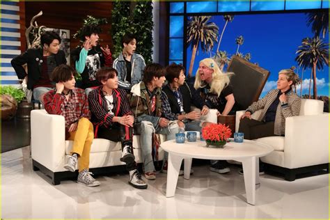 ellen degeneres bts.
